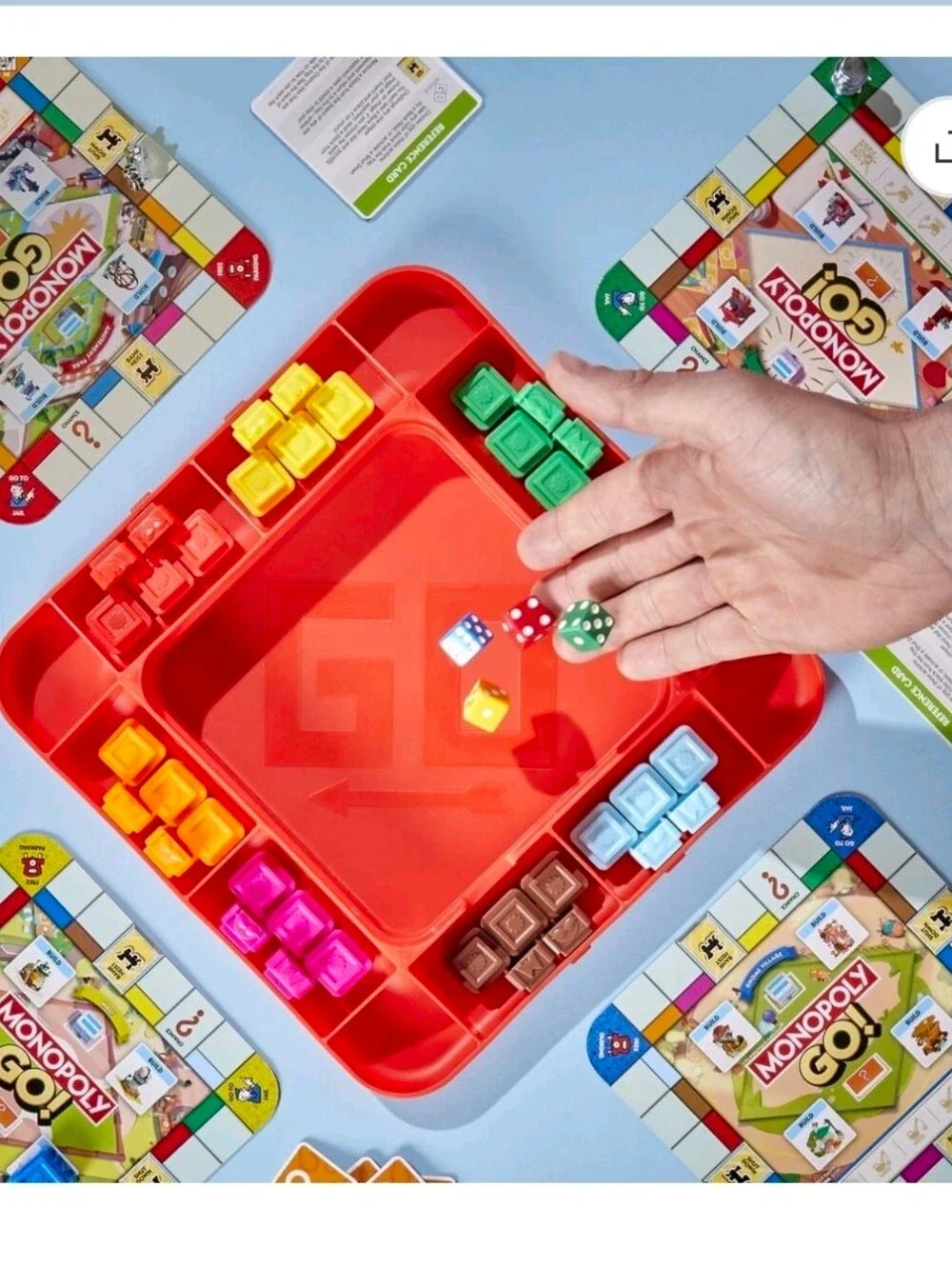 Monopoly GO! Board Game, Inspired by the Popular Mobile Board Game, 15 Mins., Fa